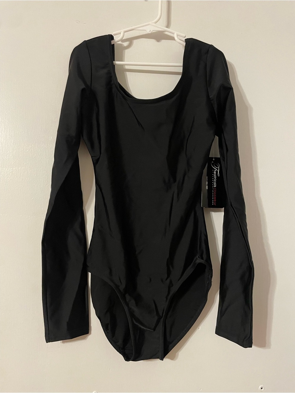 Theatricals Black Long Sleeve Dance Top